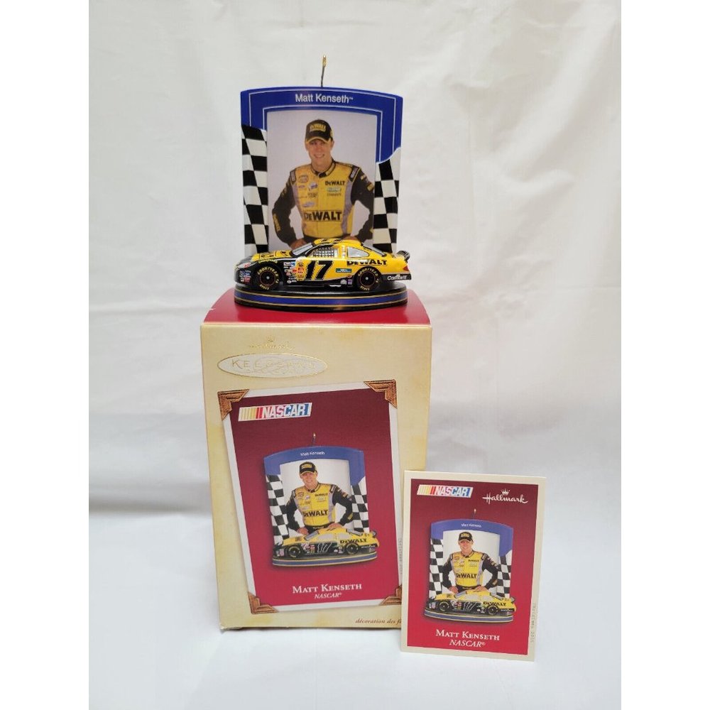 Hallmark NASCAR Matt Kenseth DeWalt 17 Keepsake Ornament - Picture 1 of 12